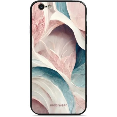 Pouzdro Mobiwear Glossy Apple iPhone 6s - G026G - Růžový a zelenkavý mramor – Zboží Mobilmania