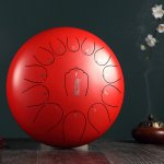 Hütermann Tongue drum 12' 30cm 13 tónů C-dur Červený s příslušenstvím – Zboží Dáma Hütermann Tongue drum 12' 30cm 13 tónů C-dur Červený s příslušenstvím – Zboží Dáma