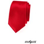 Avantgard kravata Slim Lux Červená 571 9047 – Zboží Dáma