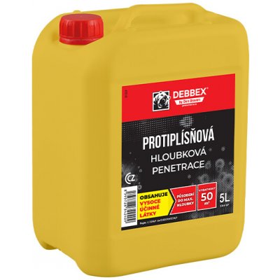 DEBBEX by Den Braven Protiplísňová hloubková penetrace Varianta: 5 l kanystr mléčně bílá 57461QP – Hledejceny.cz