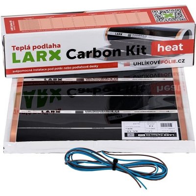 LARX Carbon Kit heat 180 W, topná fólie pro svépomocnou instalaci, délka 2,0 m, šířka 0,5 m – Zboží Mobilmania