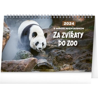 Stolní Za zvířaty do zoo Miroslav Bobek 23,1 × 14,5 cm 2024 – Zbozi.Blesk.cz