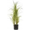 Květina Umělá palma Dracena 5 trsů listů, 80cm