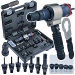 Black Nýtovací adapter pro nýtovací matice a nýty, 3v1 na vrtačku nebo šroubovák, sada 13 kusů – Zboží Dáma