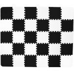 Kinderkraft Podložka pěnové puzzle Luno Black 30 ks 150x180 cm – Zboží Mobilmania