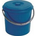 Curver Modrý plastový kbelík s víkem 12 l – Zboží Dáma