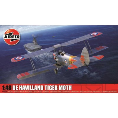 AIRFIX Classic Kit letadlo A04104A De Havilland Tiger Moth 1:48 – Zboží Mobilmania