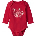 Lupilu Dětské vánoční body červená – Zboží Dáma