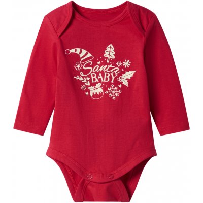 Lupilu Dětské vánoční body červená – Zboží Dáma