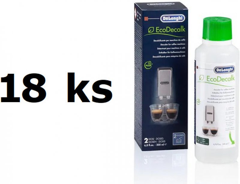 DeLonghi EcoDecalk DLSC202 200 ml 18 ks od 1 815 Kč na Hledejceny.cz