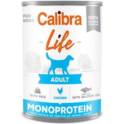 Calibra Dog Life Adult Chicken with rice kuřecí s rýží 400 g – Zboží Mobilmania