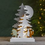 Eglo 411292 LED Vánoční dekorace FOREST FRIENDS 10xLED 0,03W 2xAA EG411292 – Hledejceny.cz