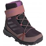 adidas dětské zimní boty Terrex Snow CF R.RDY K purpurová / tmavě červená / lila – Zboží Mobilmania