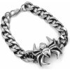 Náramek Steel Jewelry náramek z chirurgické oceli pavouk NR230933