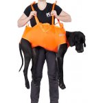 Non-stop dogwear Záchranný vak Dog rescue sling oranžová M – Zboží Mobilmania