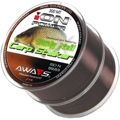 AWA-Shima Ion Power Carp Stalker Connected 2x300m 0,286mm 10,2kg – Hledejceny.cz
