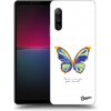 Pouzdro a kryt na mobilní telefon Sony Picasee silikonové Sony Xperia 10 IV 5G - Diamanty White čiré