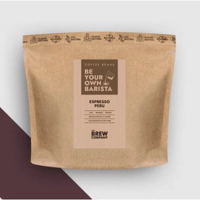 The Brew Company káva Peru fairtrade zrnková 333 g – Hledejceny.cz