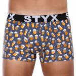 Styx pánské boxerky art sportovní guma nadrozměr pivo (R1357) – Zboží Dáma