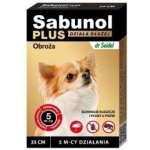 Sabunol Plus Obojek pro psy proti blechám a klíšťatům 35 cm – Zboží Mobilmania