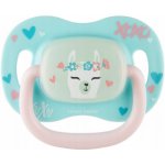 Canpol Babies symetrický silikon dudlík svítící Exotic Lama mátová – Sleviste.cz
