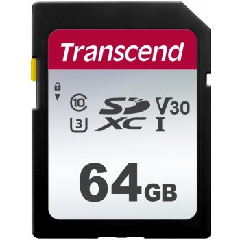 Transcend SDXC 64 GB UHS-I U3 TS64GSDC300S