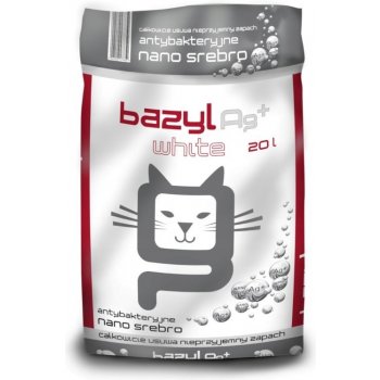 Bazyl Ag + Compact White pro kočky 20 l