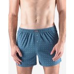 Gina pánské trenky volné bez zadního švu šité s potiskem 75188P petrolejové – Zboží Mobilmania