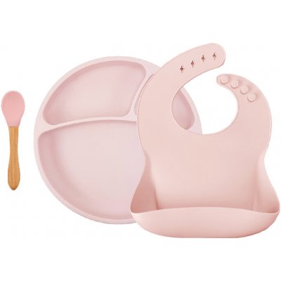 Minikoioi Set na stolování BLW II Pinky Pink 3 ks – Zboží Mobilmania