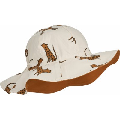 Liewood Oboustranný klobouk Amelia Leopard Sandy