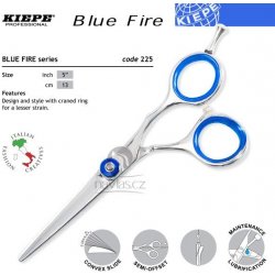 Kiepe Professional Blue Fire Series Profi kadeřnické nůžky Japanese 5,5´ 225