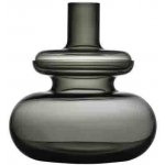 Ručně foukaná váza INU Smoked Grey 33 cm, šedá - ZONE DENMARK