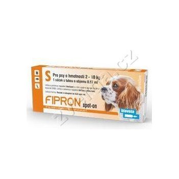 Fipron Spot-on Dog S 1 x 0,67 ml