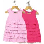 šaty Minoti vínové s volánky – Zboží Mobilmania