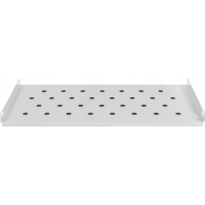 Pevná police Rack do skříně Netrack F-Line 1U 300 mm šedá – Hledejceny.cz