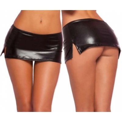 Lolo mini sukně typu wetlook – Zboží Dáma