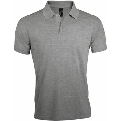 Soľs PRIME MEN pánské polo triko SL00571 Šedá melanž