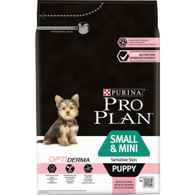 Purina Pro Plan Small & Mini Puppy Sensitive Skin losos 3 kg – Hledejceny.cz