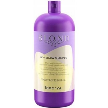 Inebrya Blondesse No-Yellow Shampoo šampon pro blond zesvětlené a šedivé vlasy 1000 ml