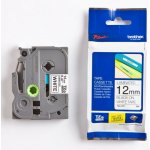 Brother TZE-S231, bílá/černá, 12mm – Zboží Dáma