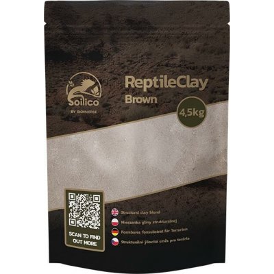 Soilico ReptileClay hnědá 4,5 kg – Hledejceny.cz