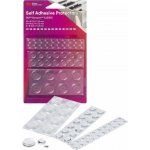 3M Bumpon sada ochranných dorazů 7,9 × 2,2 mm 20 ks, 12,7 × 3,5 mm 14 ks, 19,1 × 4,1 mm 8 ks – Sleviste.cz