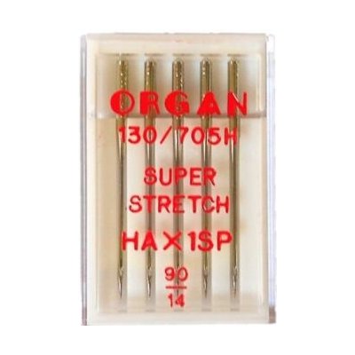 Jehly Organ 130/705 H a HAx1 SP (5x90) - Super Stretch – Zbozi.Blesk.cz