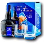 Dictador 20y 40% 0,7 l (dárkové balení 2 sklenice) – Hledejceny.cz