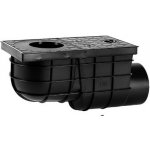 Haco Lapač střešních vod boční LSVB DN 110 C černý – Sleviste.cz