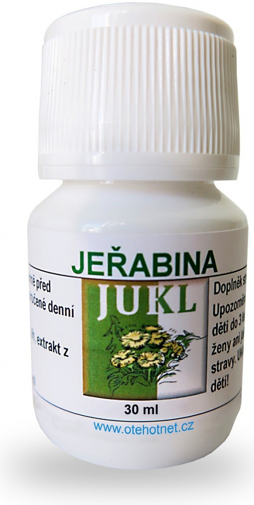 Jukl tinktura Jeřabina 30 ml