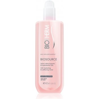 Biotherm Biosource hydratační tonikum pro suchou pleť 24h Hydrating & Softening Toner 400 ml