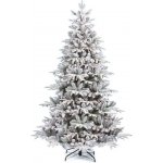 LAALU Vánoční stromek zasněžený DELUXE jedle Anita 180 cm – Zboží Mobilmania