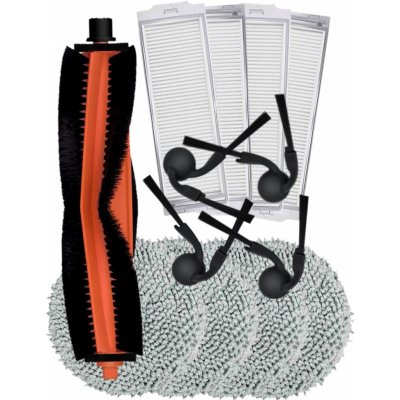 ElektroSKalka Xiaomi OV71GL S40 Pro Robot Vacuum mopovací textilie a kartáče a hepa filtry 13 ks – Hledejceny.cz