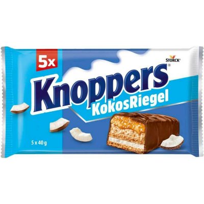 Knoppers Riegel Kokos 200 g – Sleviste.cz
